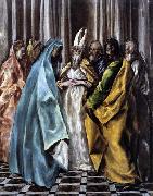 The Marriage of the Virgin El Greco